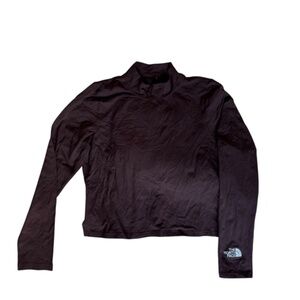 The North Face Women’s Black Mock Neck Long Sleeve Top – Size XL
